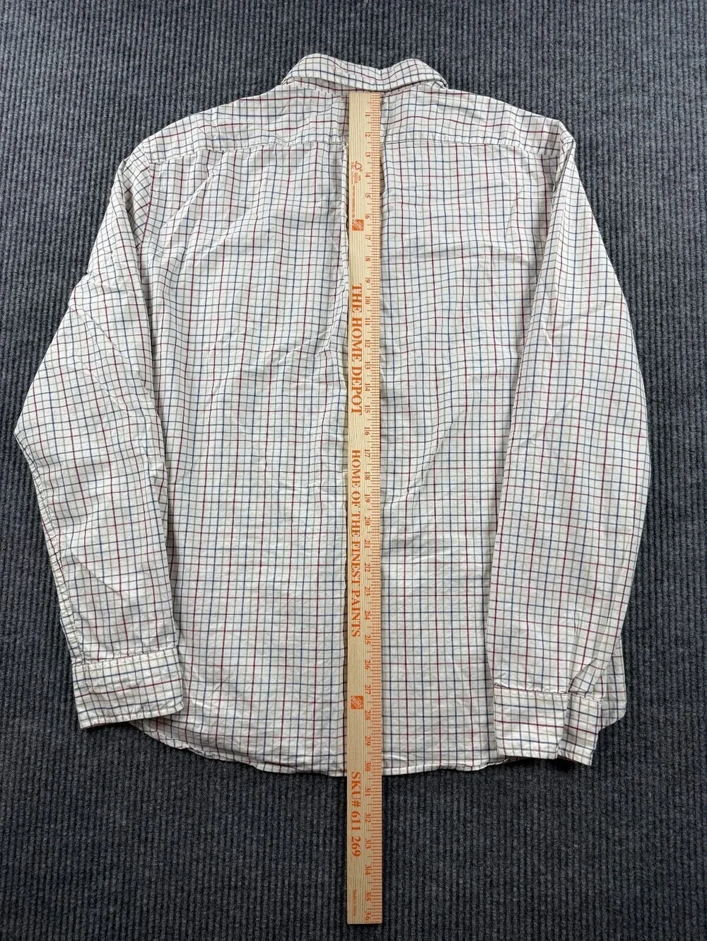 J.Crew Secret Wash Slim Long Sleeve Button Down Men XXL 100's 2-Ply Yarns Preppy